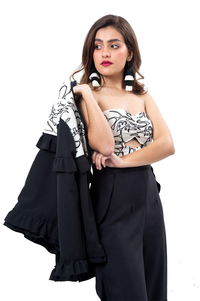 Black & White Ayautla Blazer