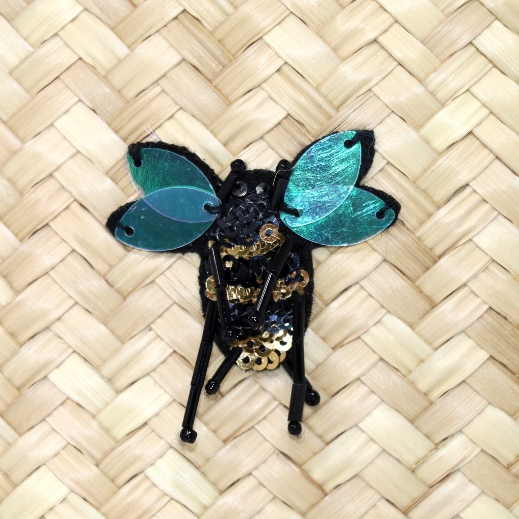 Bees Small Palm Bag