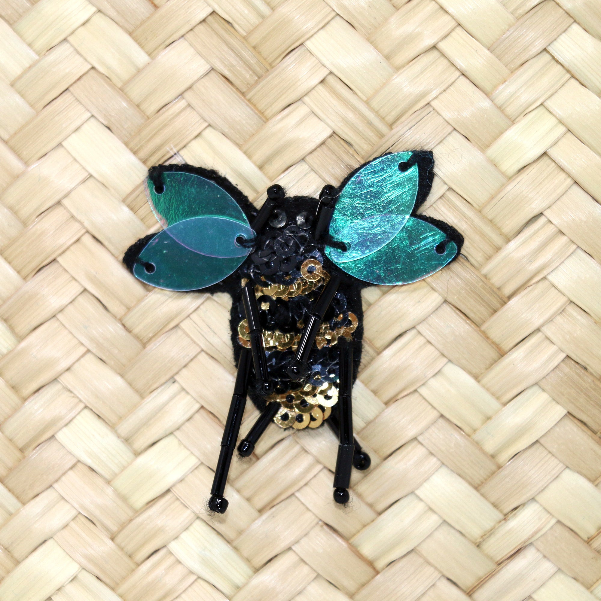 Bees Small Palm Bag