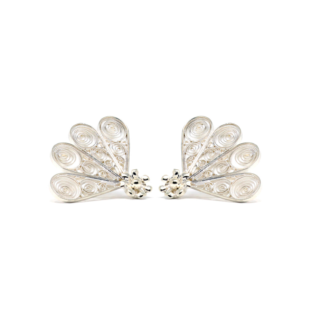 Abanico Filigree Fan Earrings