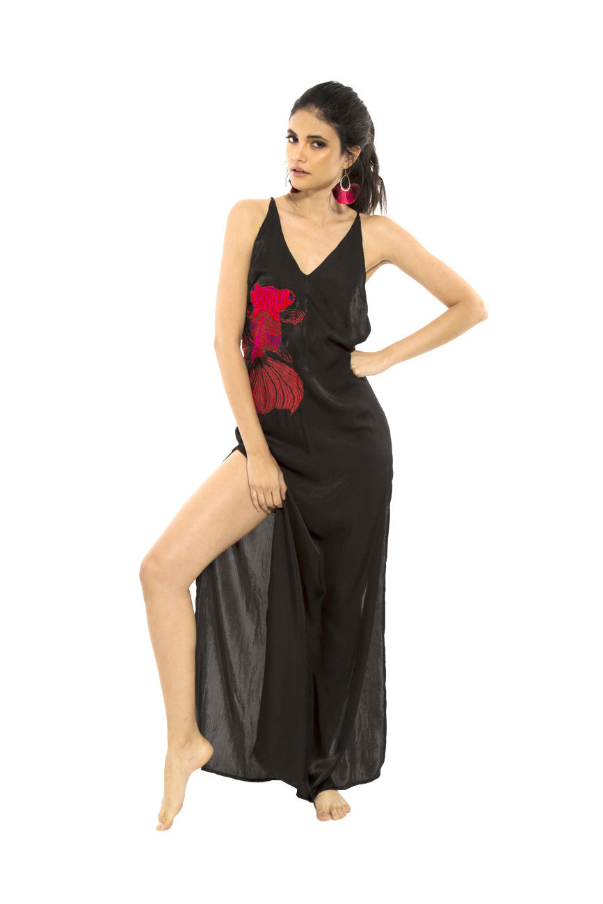 Koi Black Dress