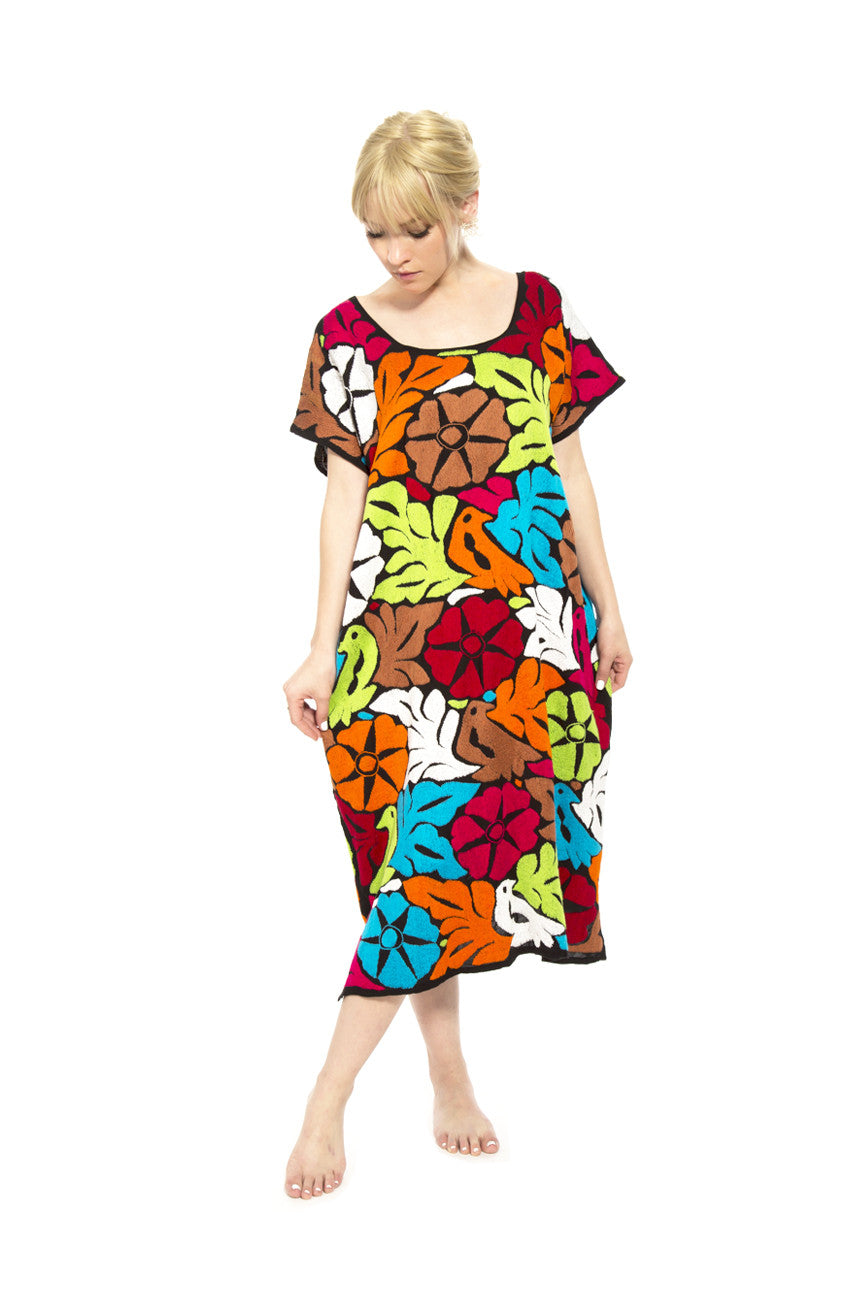 Jalapa Multi Huipil Dress