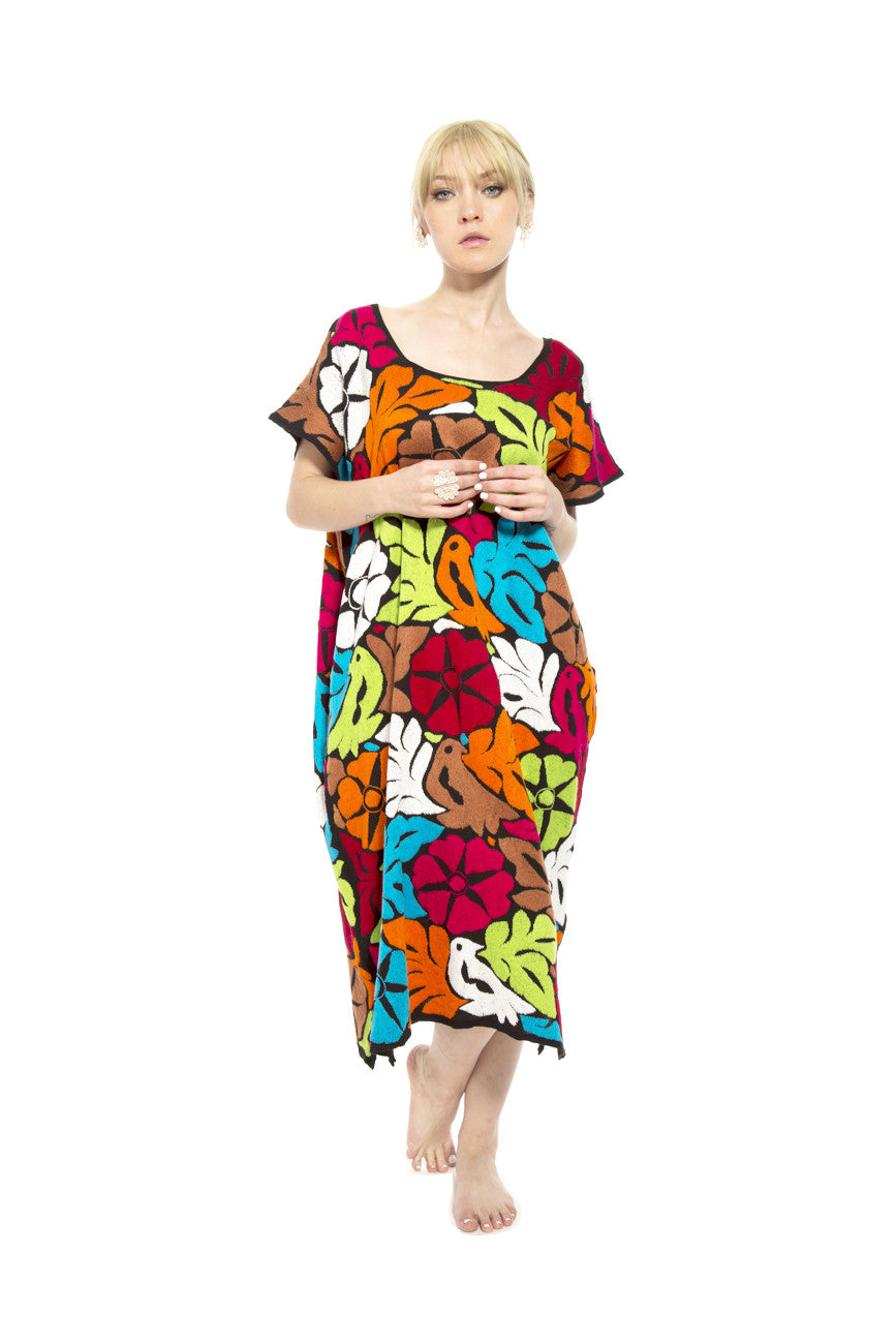 Jalapa Multi Huipil Dress