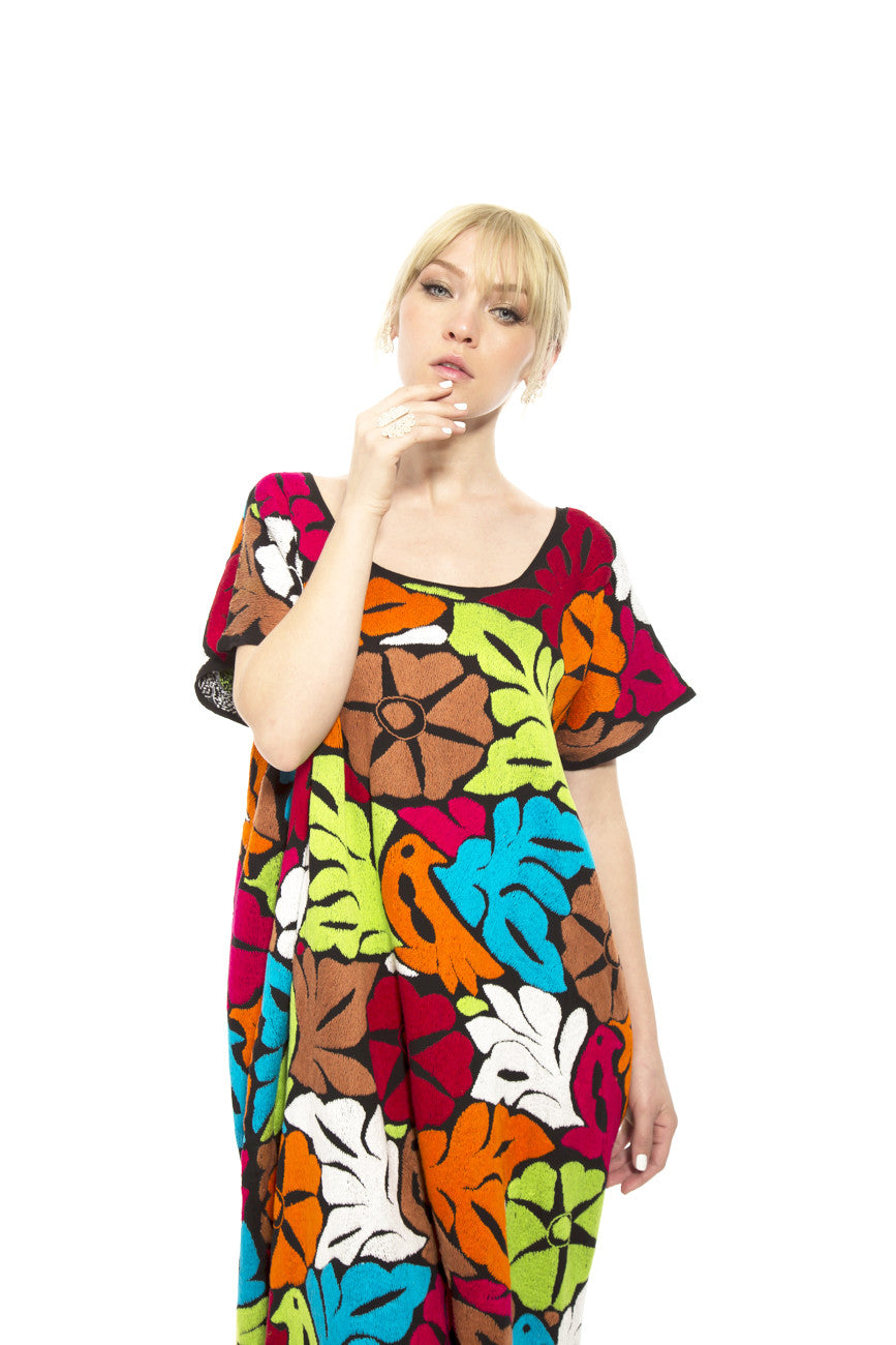 Jalapa Multi Huipil Dress