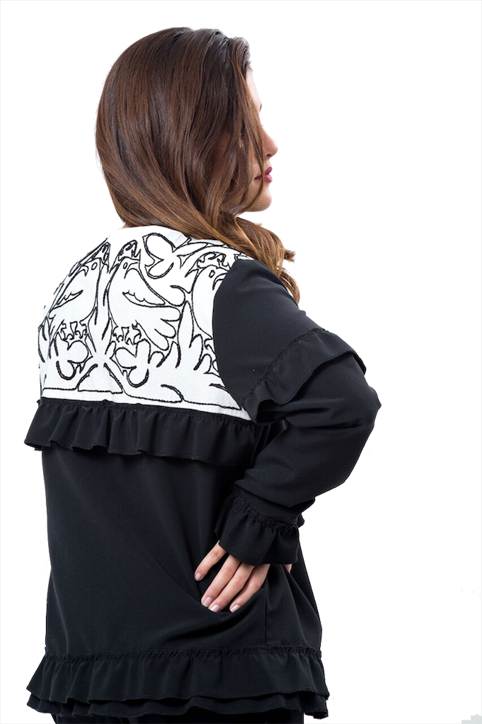 Black & White Ayautla Blazer