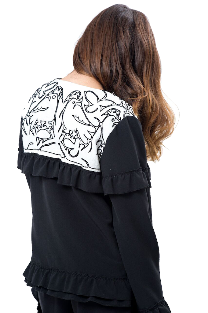 Black & White Ayautla Blazer